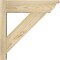 Ekena Millwork Traditional Rough Sawn Traditional Outlooker, Douglas Fir, 6"W x 20"D x 20"H OUT06X20X20TRA01RDF - alternate 3